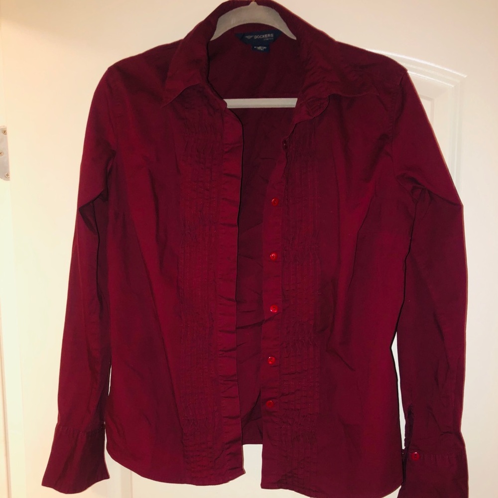 Dockers Long Sleeve Women’s Woven Shirt